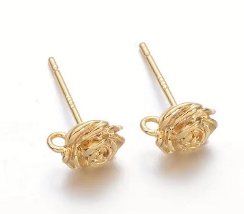 Brass Ear Tops Jewellery